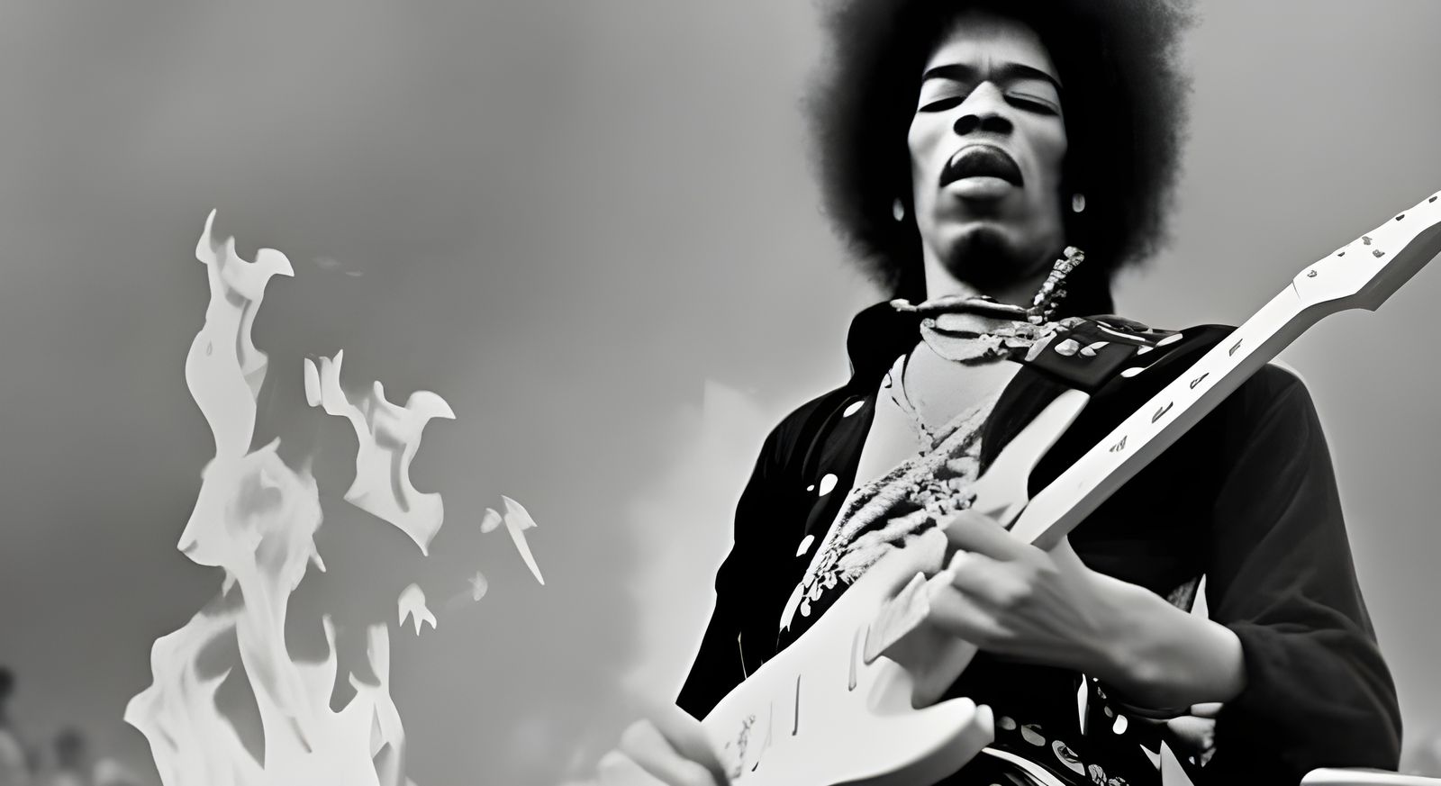 Jimi Hendrix's Fiery Woodstock Performance