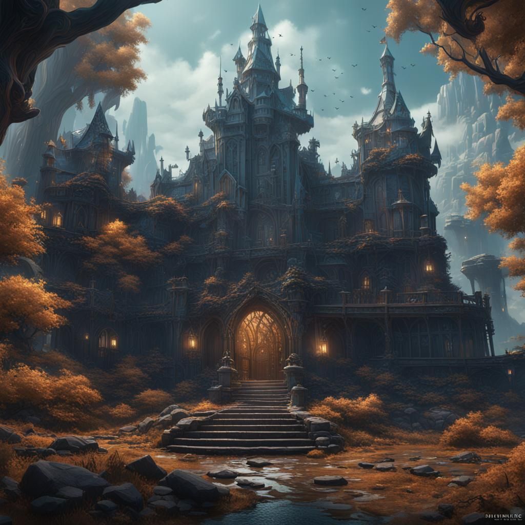 Fantastical Changeling Concept Art in Deep Color