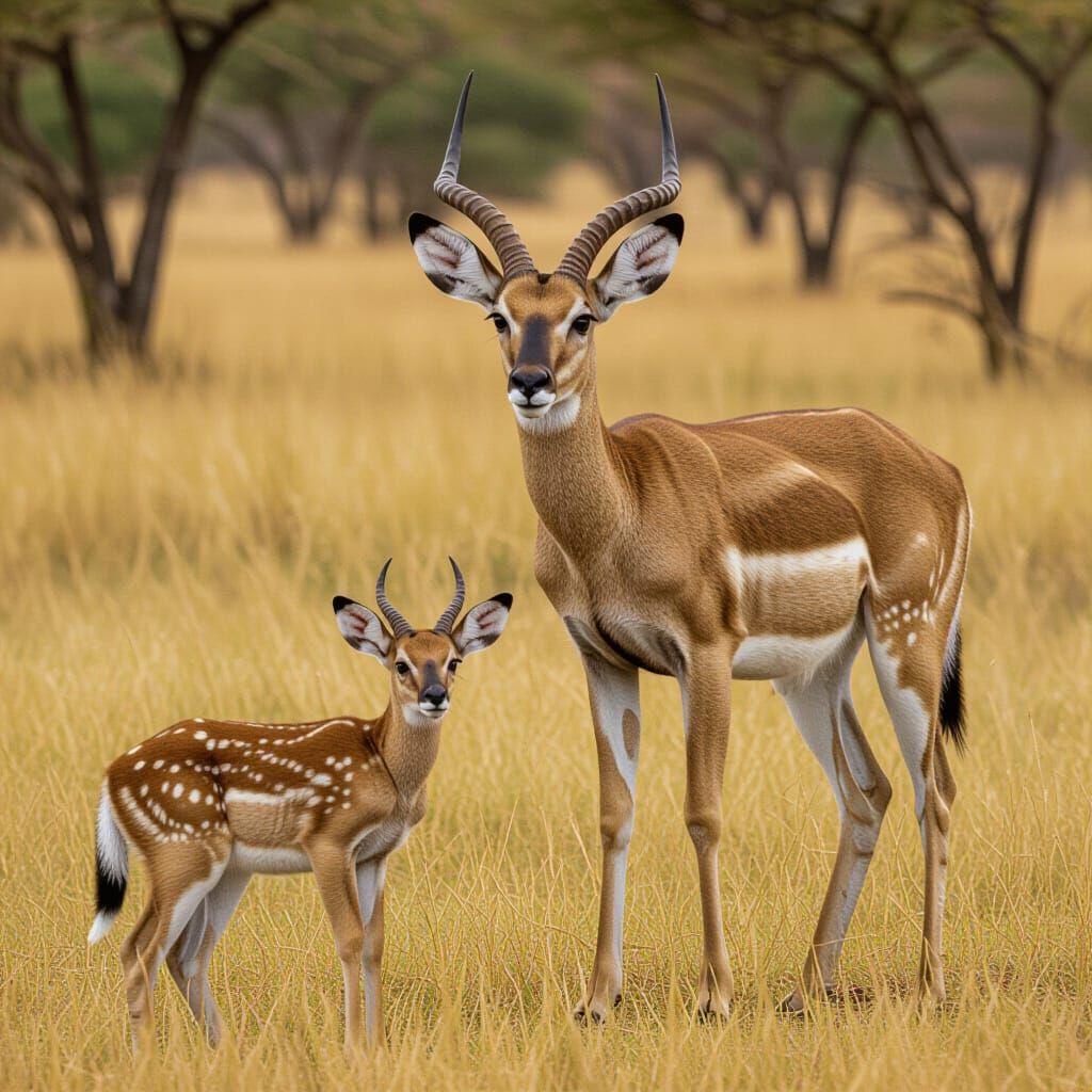 Vibrant Wildlife Scene in 8k Resolution