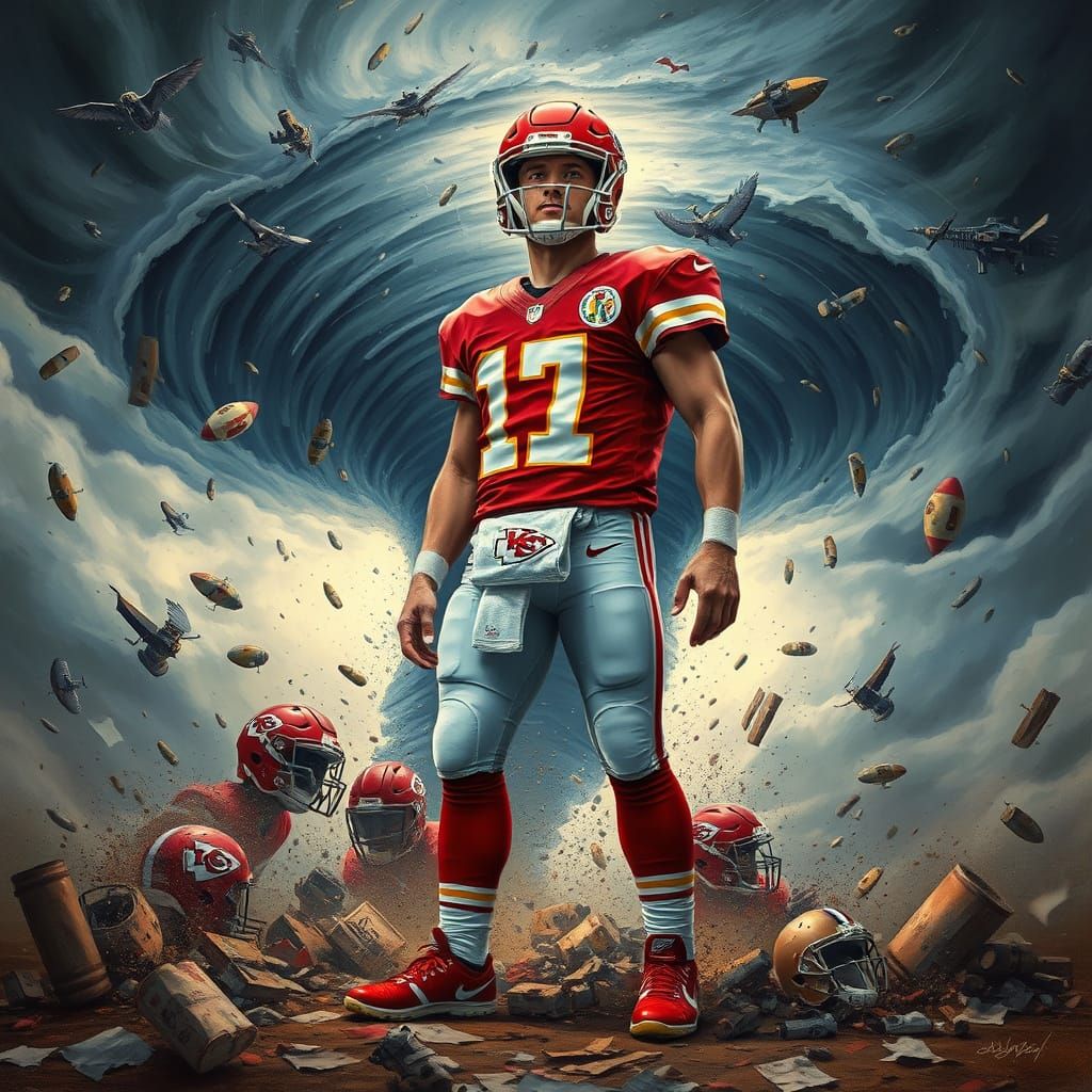 Chiefs Quarterback Defies the Storm