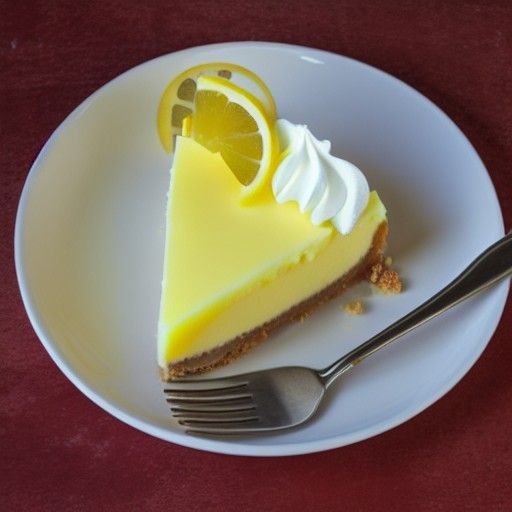 Delicious Lemon Cheesecake Still Life