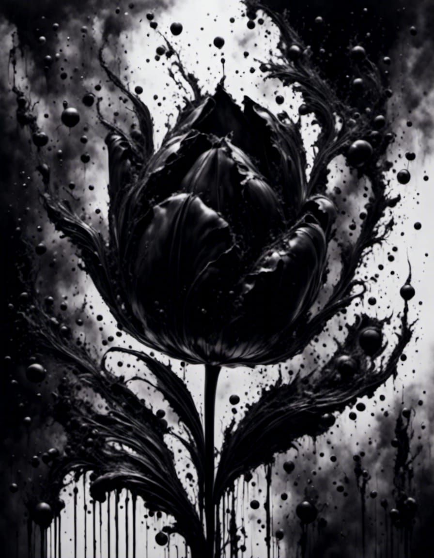 black tulip