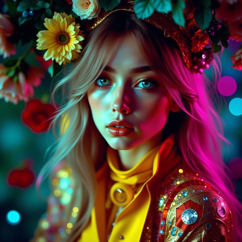 Marion Rousse in Sorayama & Lachapelle Style