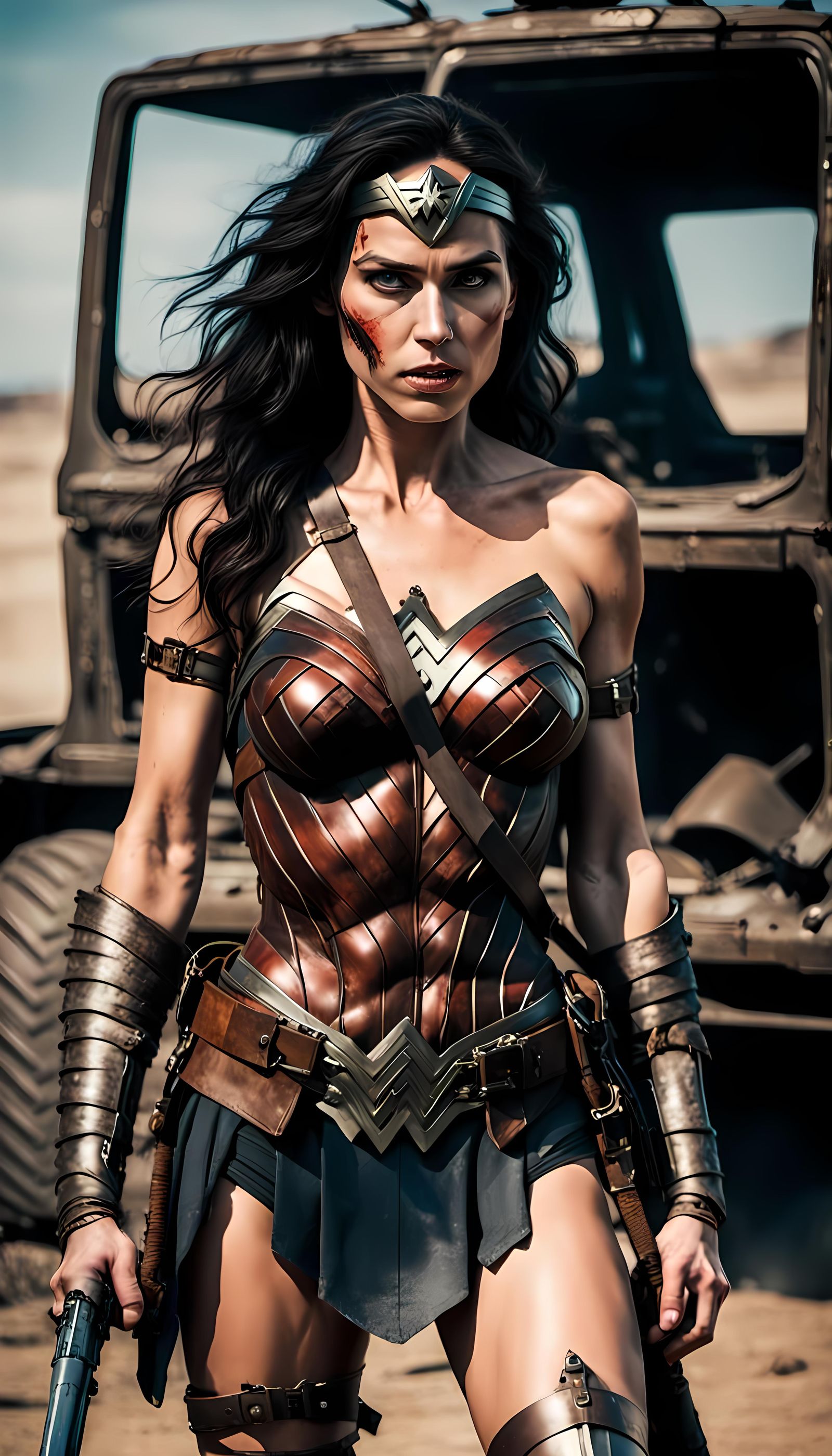 Wasteland Wonder Woman: Chrome and Courage