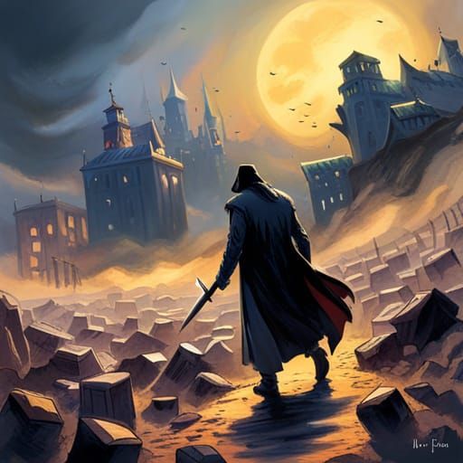 Time to go - follow me said the Grim Reaper by Per.