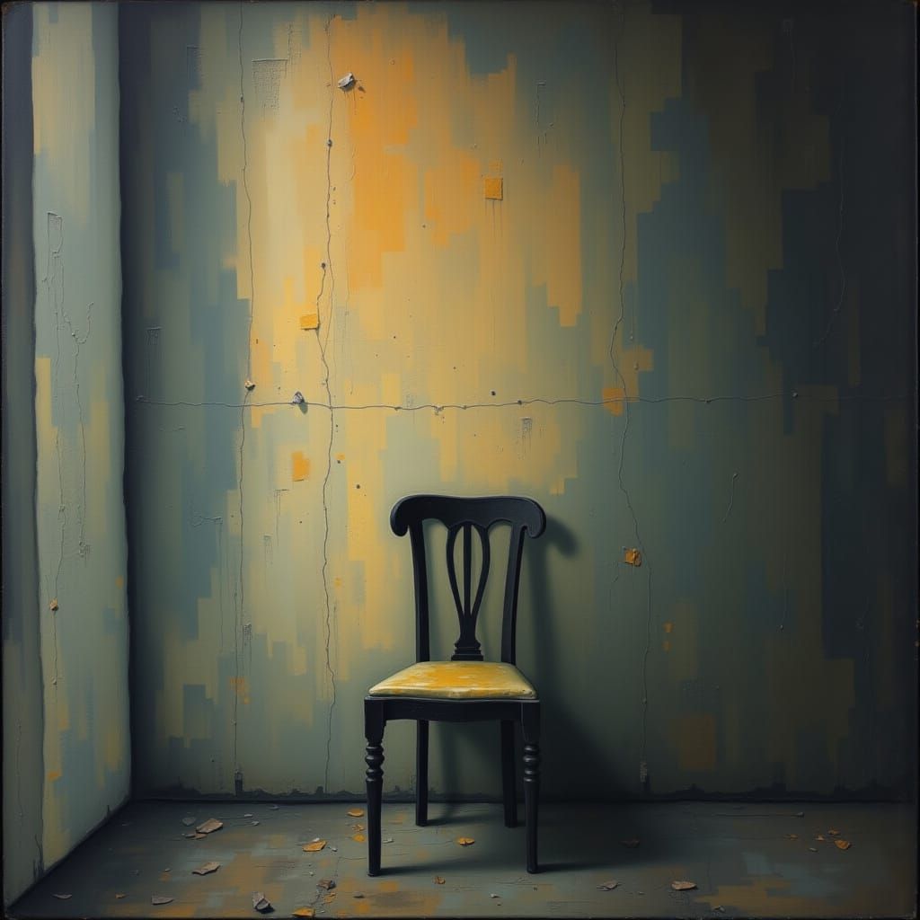 Surreal Portrait of Unspoken Love in Soft Light