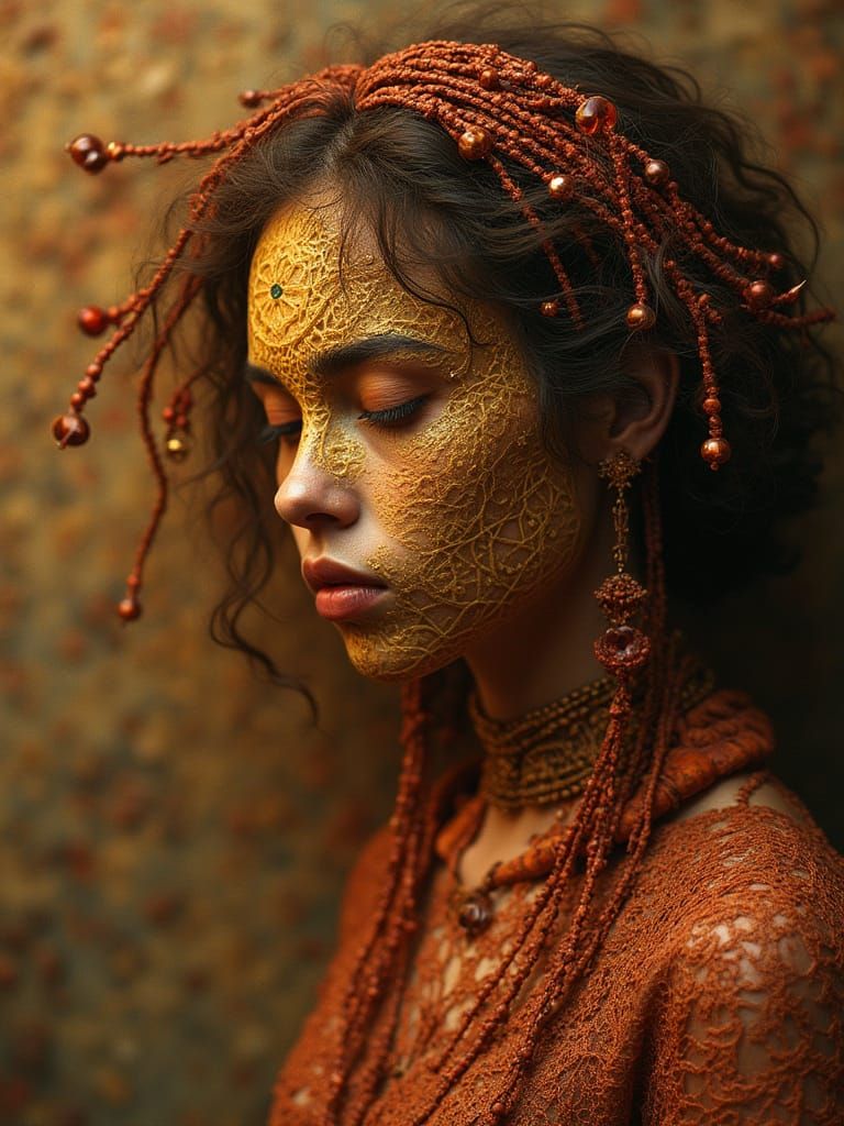 She Weaves Secrets Sierpinski Sponge