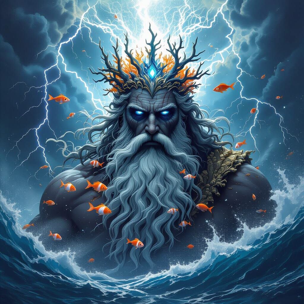 Thalassos: Maritime Deity of Calm and Storm