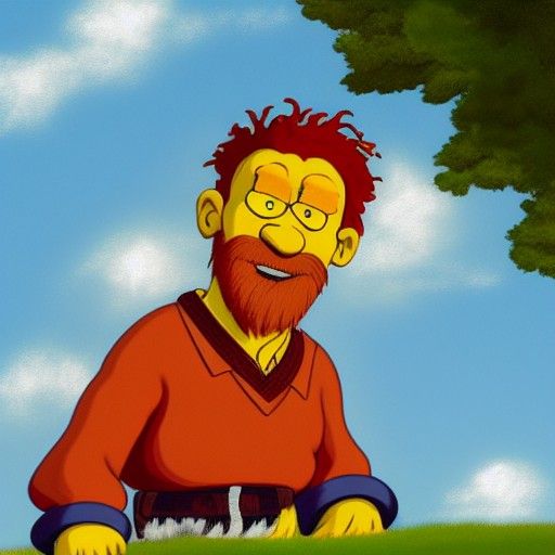 Groundskeeper Willie in Divine Sunshine