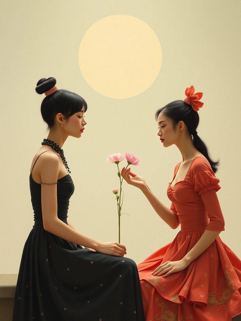 Surreal Portrait in Photorealistic Style