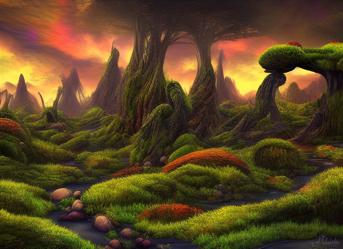 Alien landscapes 6