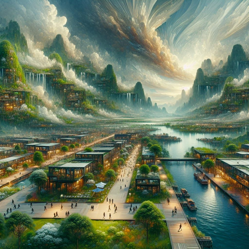 Vibrant Metaphysical Community Spaces