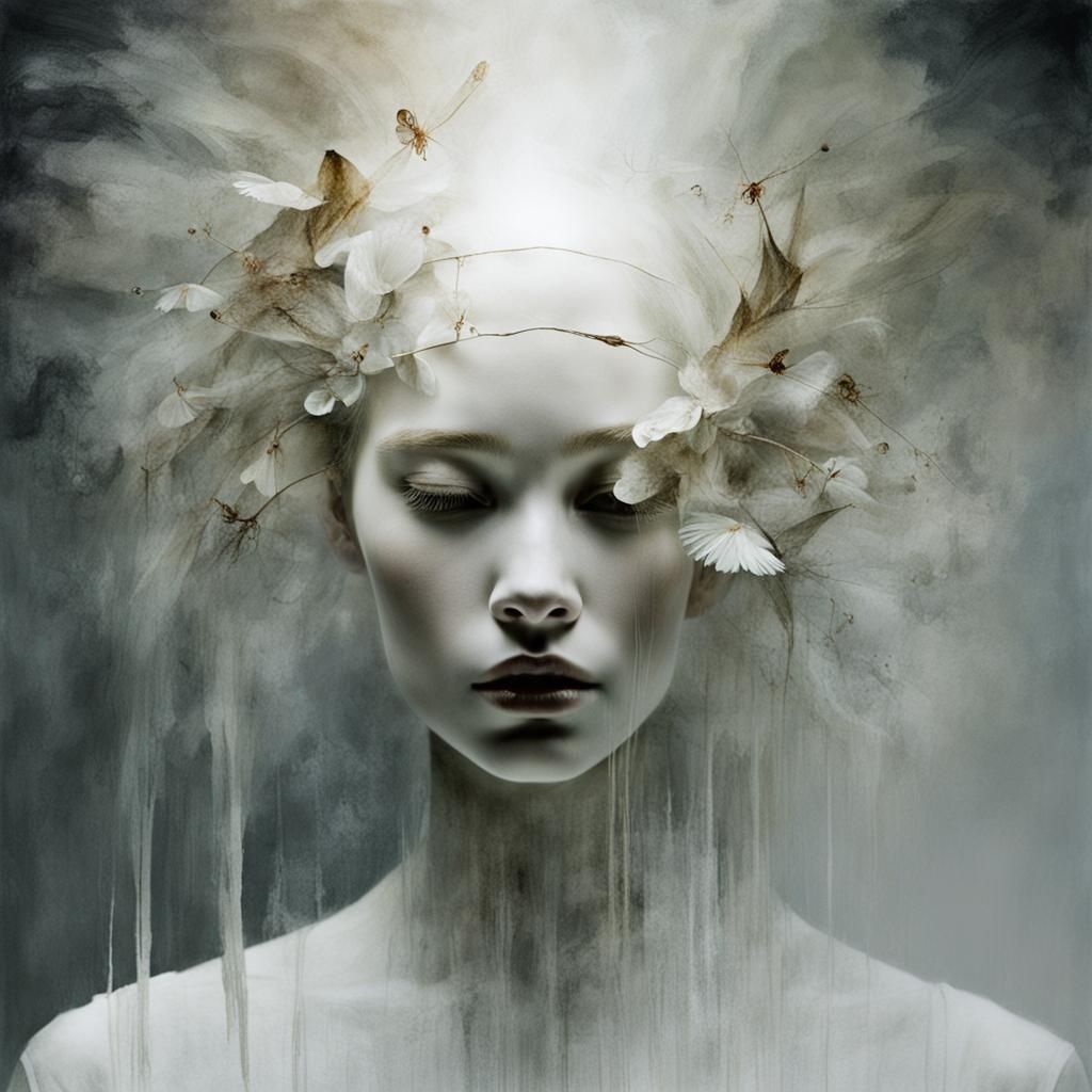 Abstract Expressionist Art as Gabriele Viertel