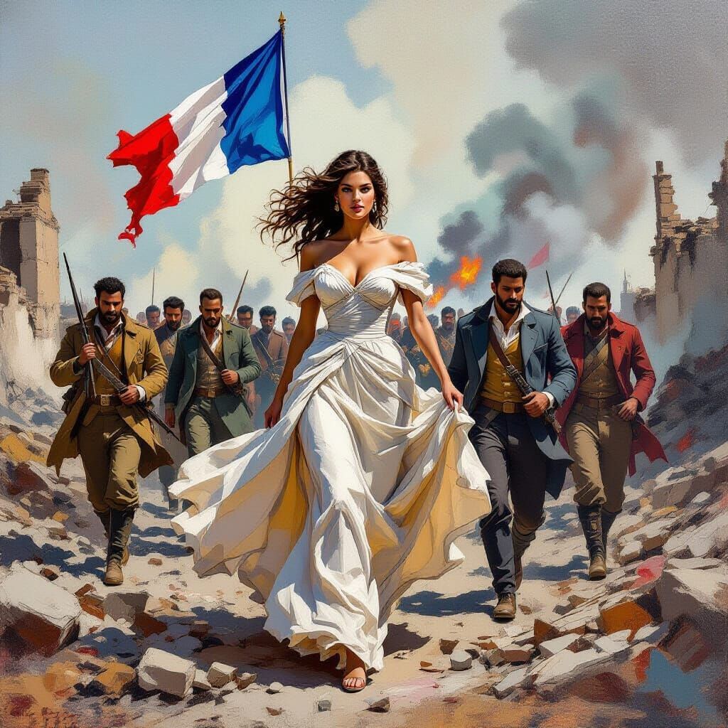 Liberty Leading the People: A Modern Interpretation
