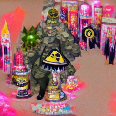 Cryptid Maximalist AI Image