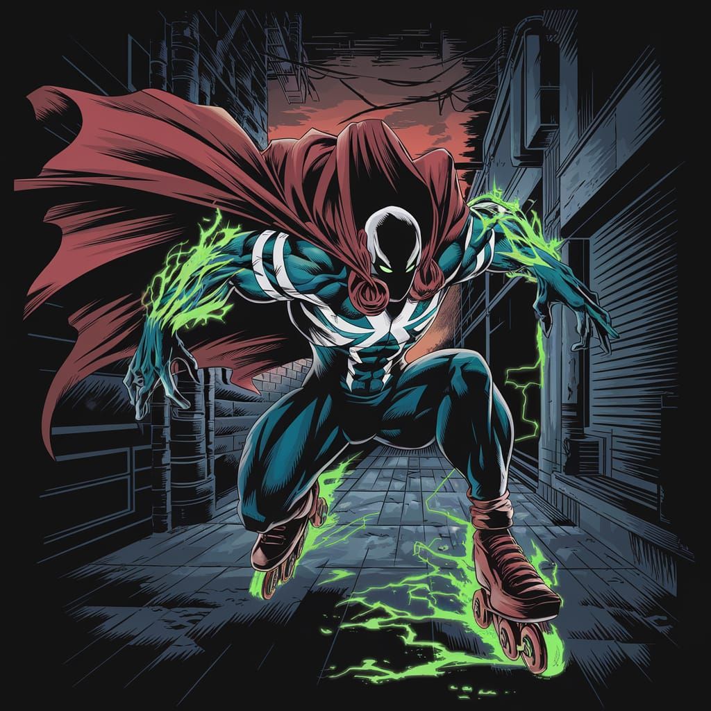Spawn Hellspawn Anime Vector T-Shirt Design