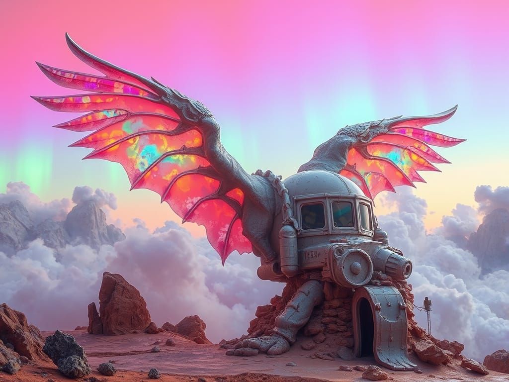 Implausible Cantilevering of Oceanic Resin Sublimely Wrought...