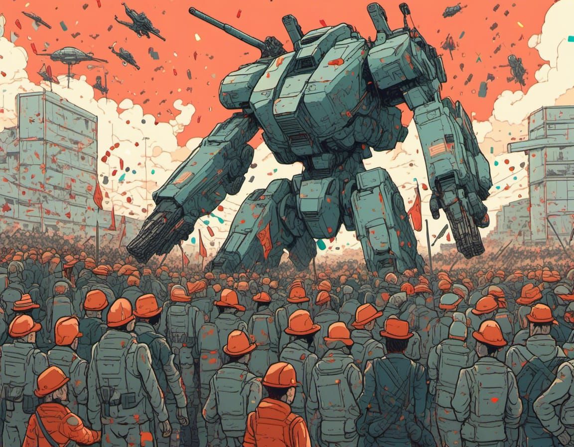 Mercenary Soldiers Celebrate Metal Gear: Concept Art