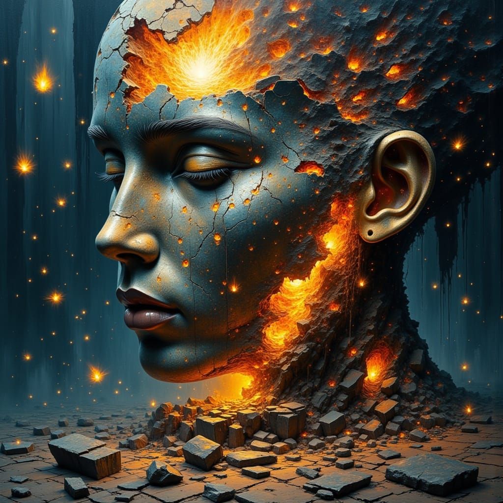 Molten Core Statue: Destruction and Wonder