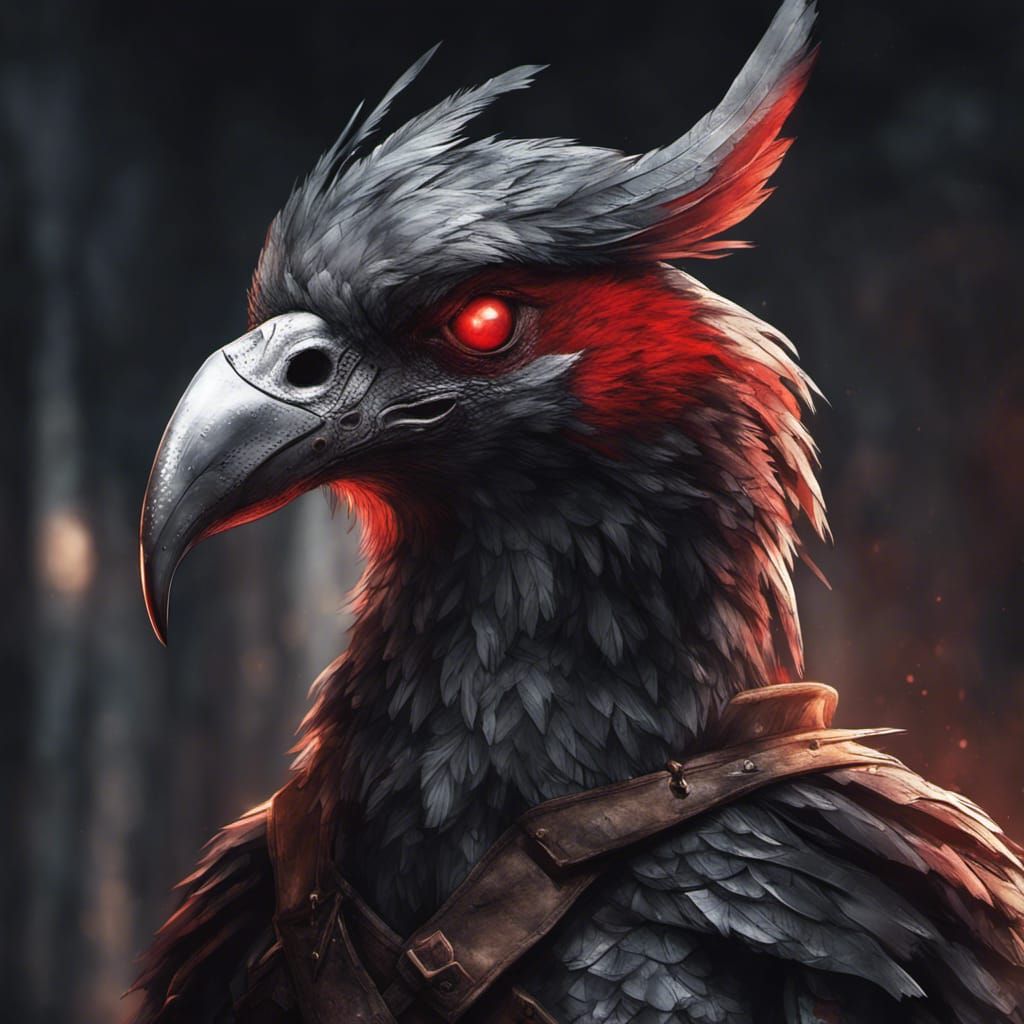 Aarakocra Assassin: Dungeons and Dragons Concept Art
