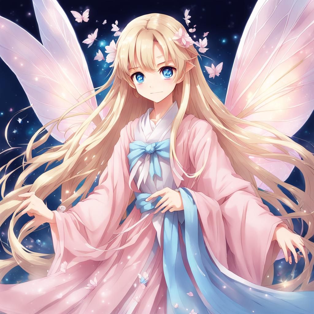 Anime Fairy in Human Disguise