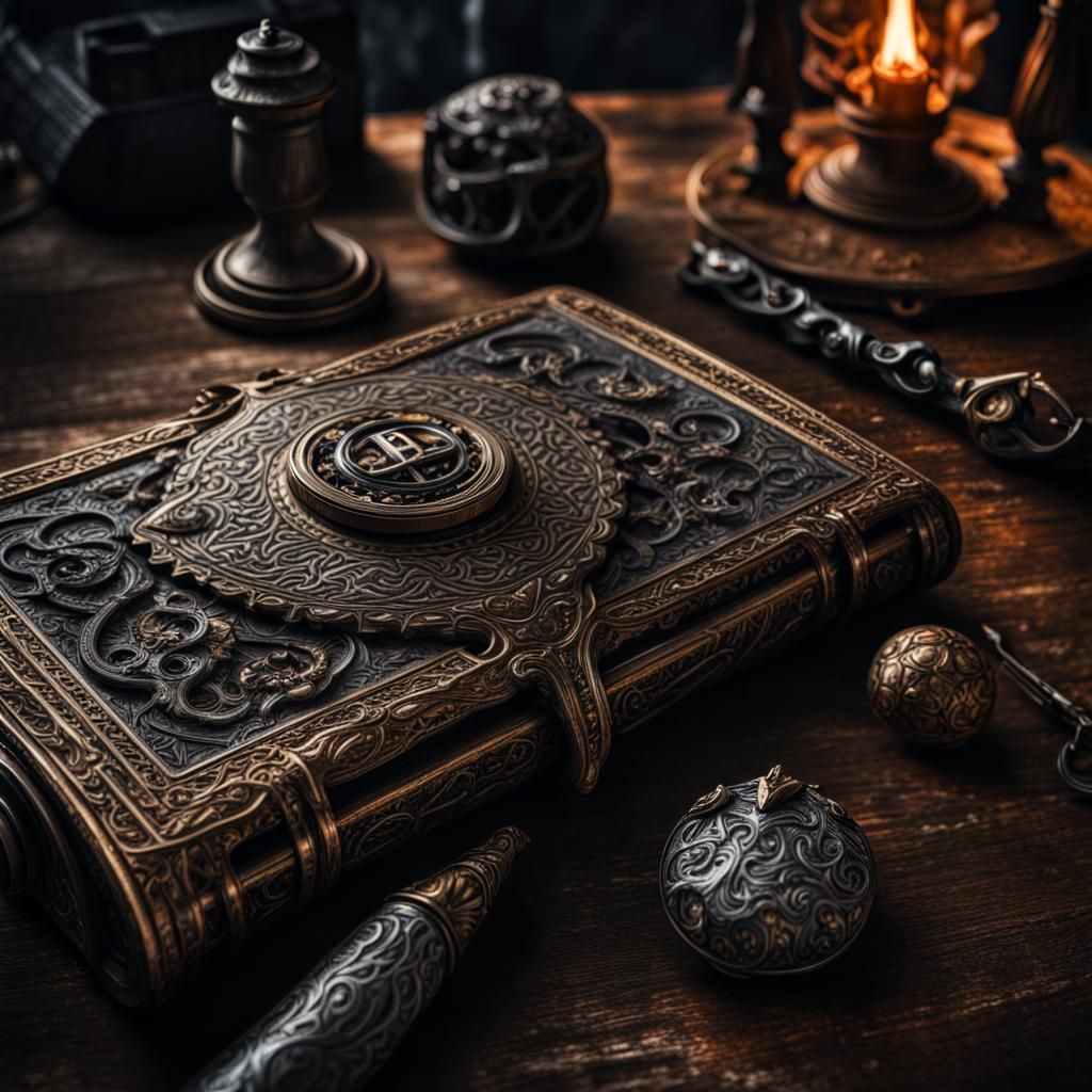 Intricate D&D Scene in Hyperrealistic Style