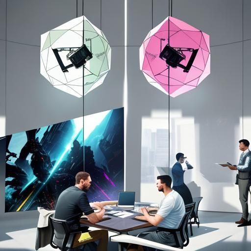 Restructuring Meeting: Concept Art with Studio Lighting