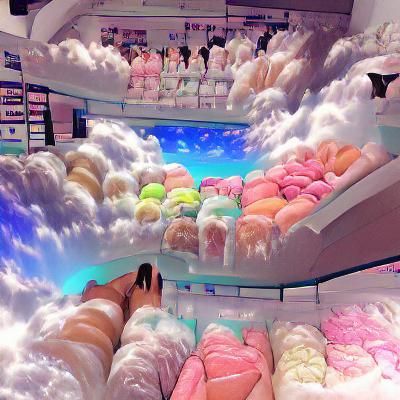 Ethereal AI Image of a Heavenly Sky