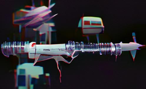 Medical Syringe: AI Generated Image