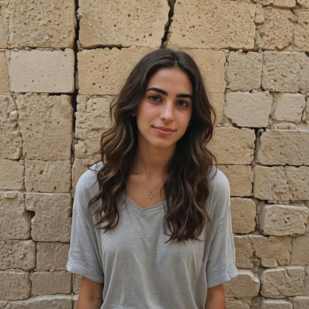 Portrait of a Young Israeli Woman