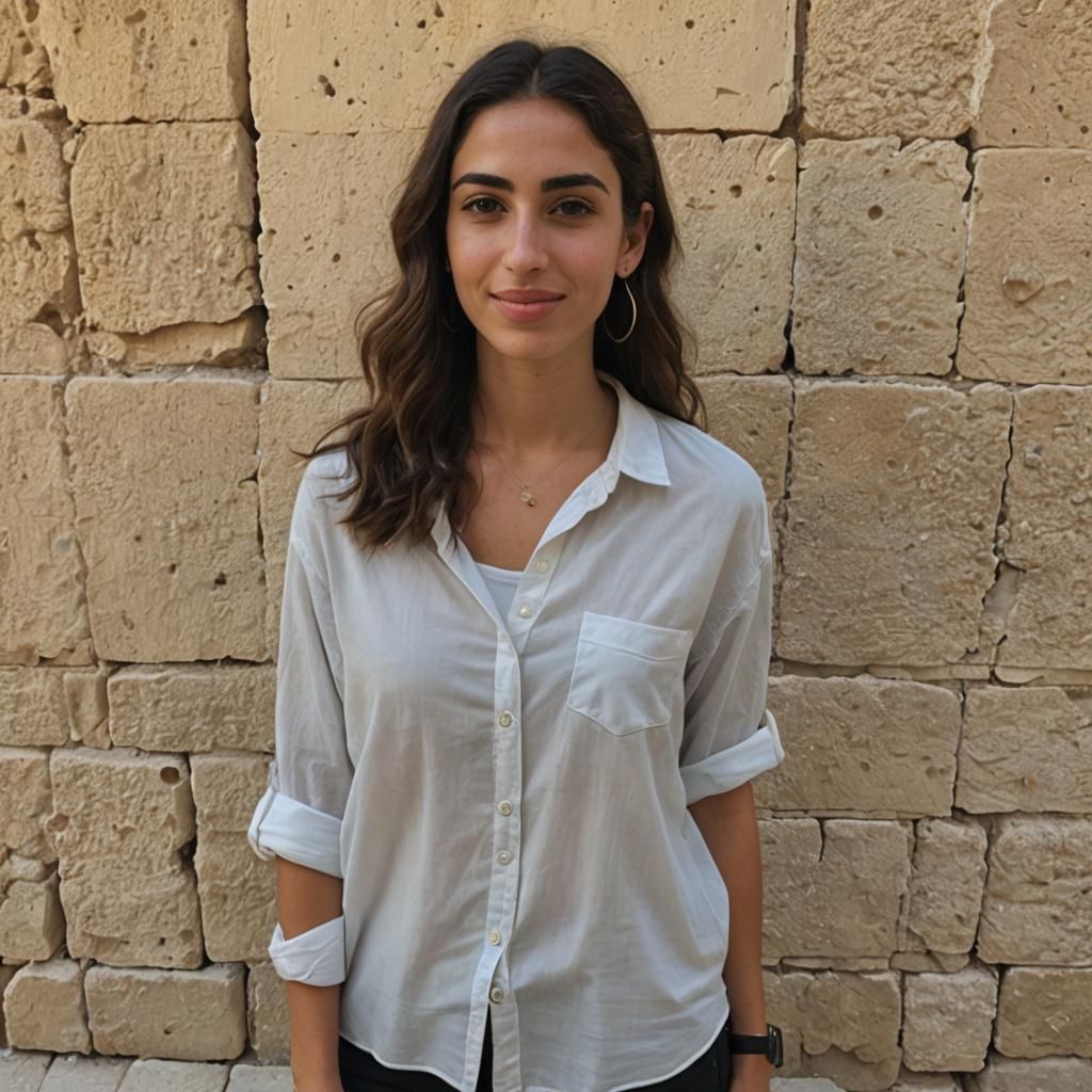 Portrait of a Young Israeli Woman