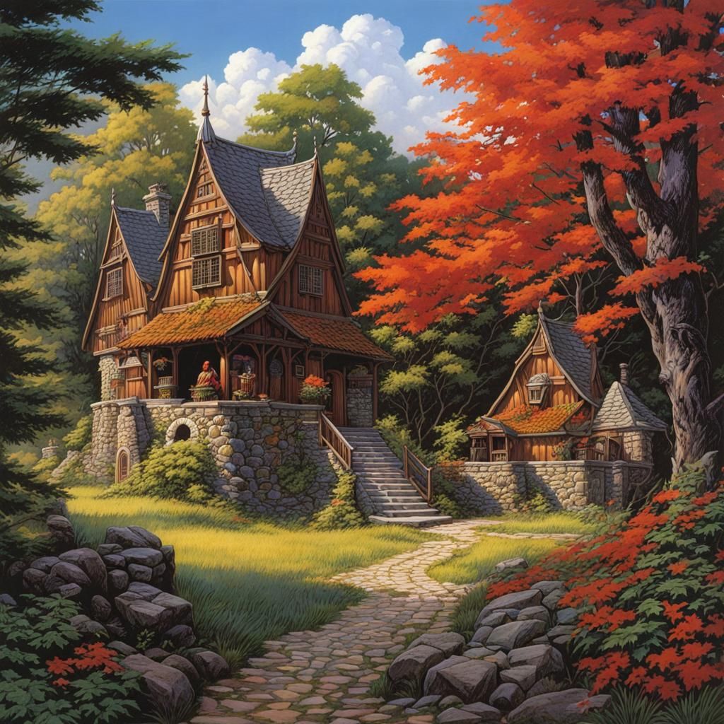 Fantasy Thief Inspired by Larry Elmore, DnD Art