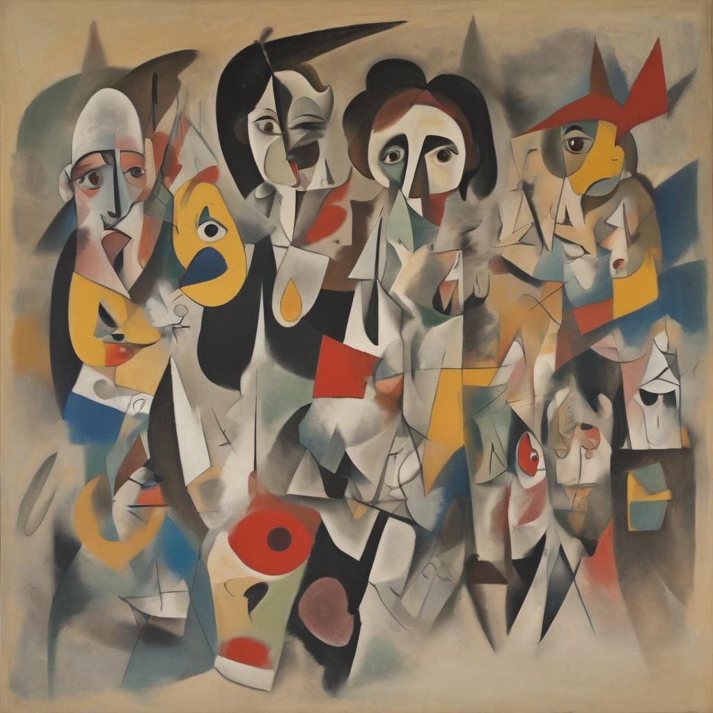 Cursed paintings by Arshile Gorky