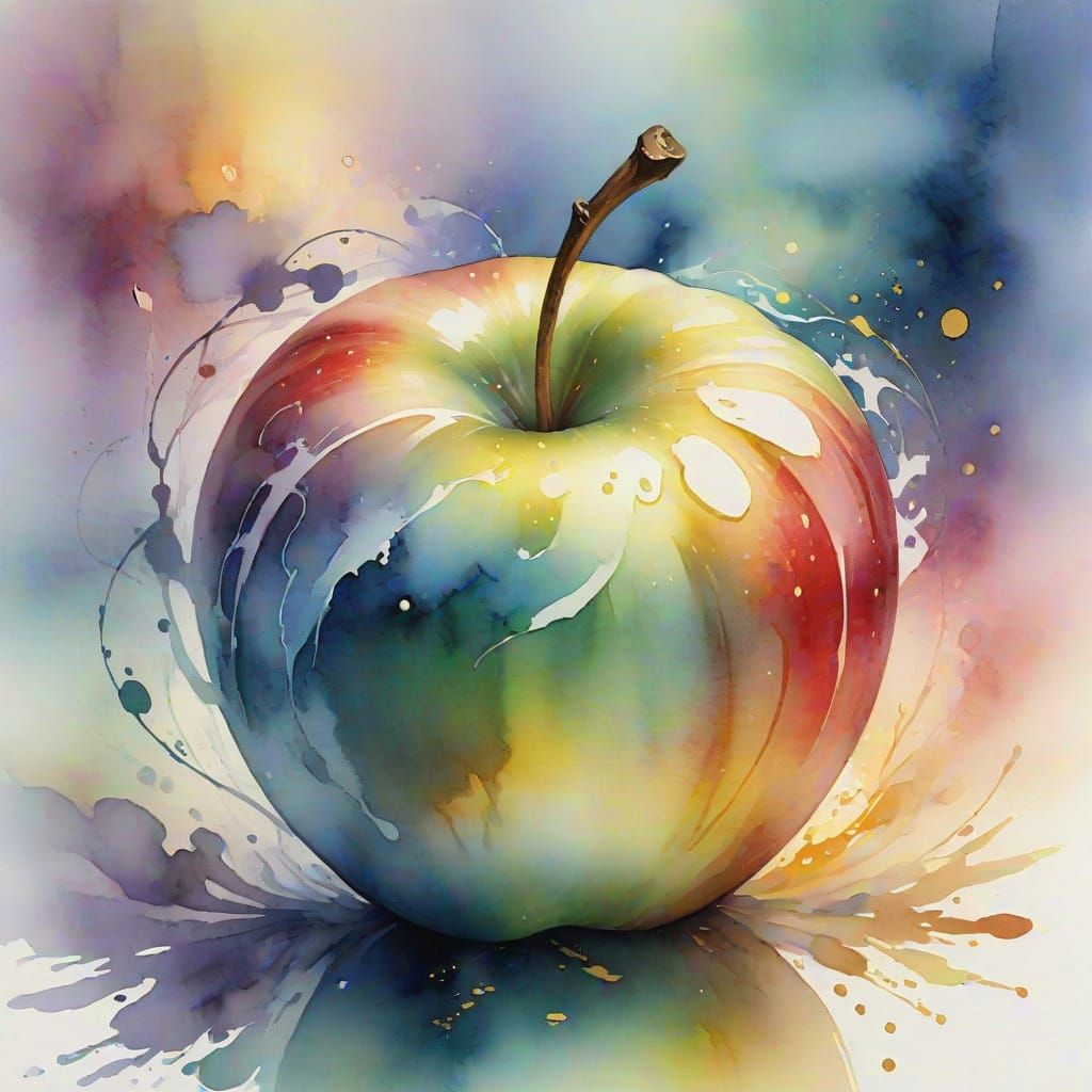 A wonderful magical apple...