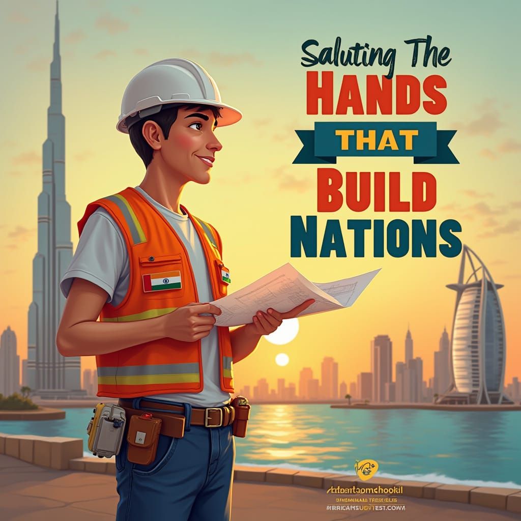 Mechanical Engineer Salutes the UAE with Dubai Cityscape