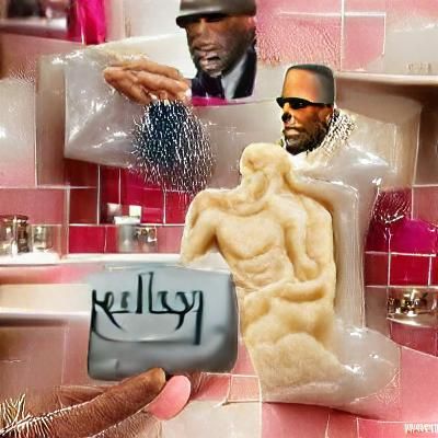 Abstract AI-Generated Image from Blank Prompt