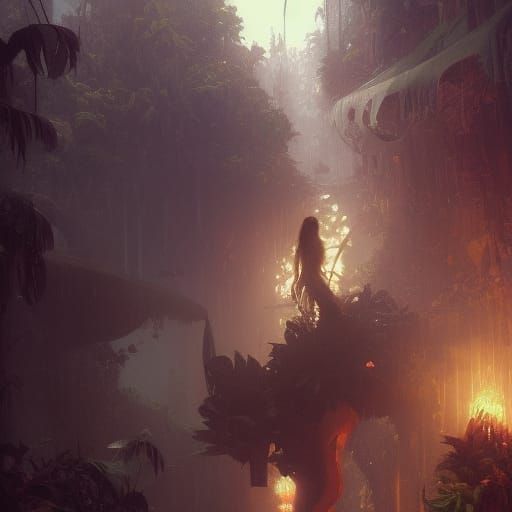 Coconut: Dark Fantasy Concept Art in 8k