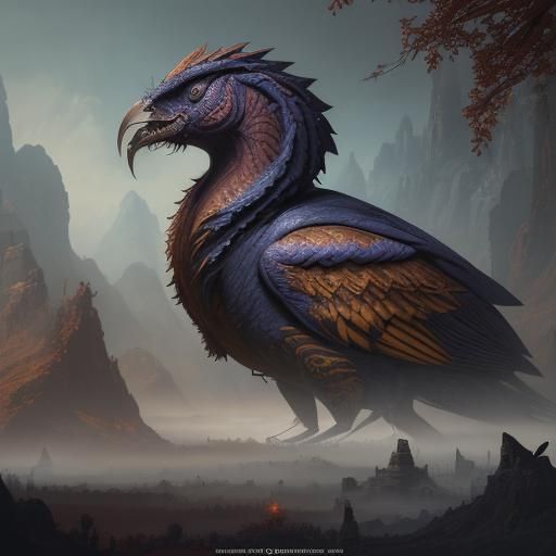 Thanksgiving Concept Art in Detailed Matte Painting Style