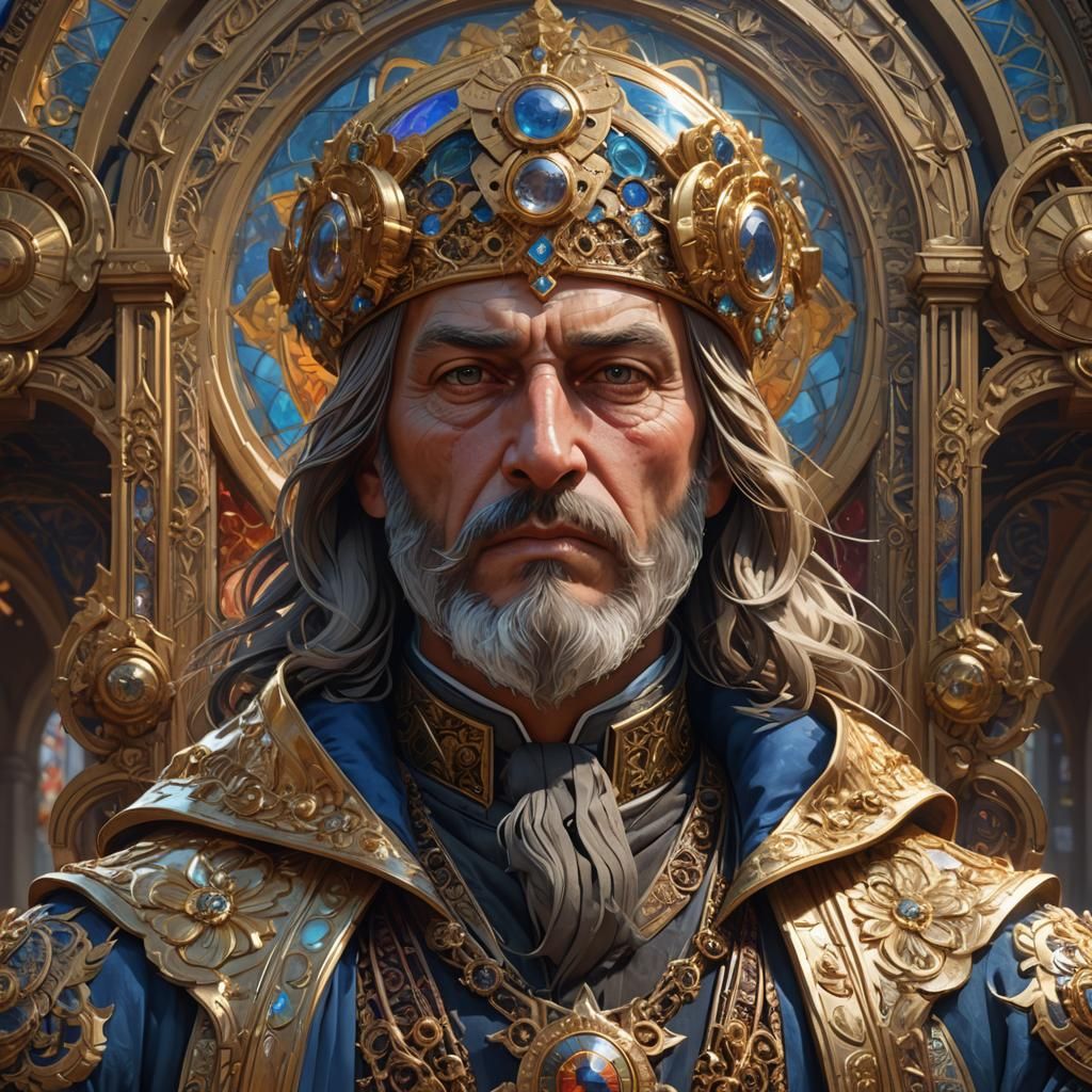 Tsar Boris Portrait in Artgerm Style