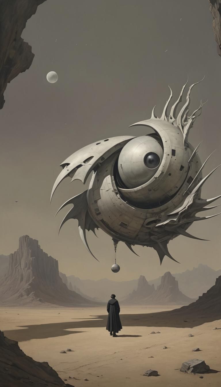 Filmic Gothic Art: A Photorealistic Surreal Dialogue