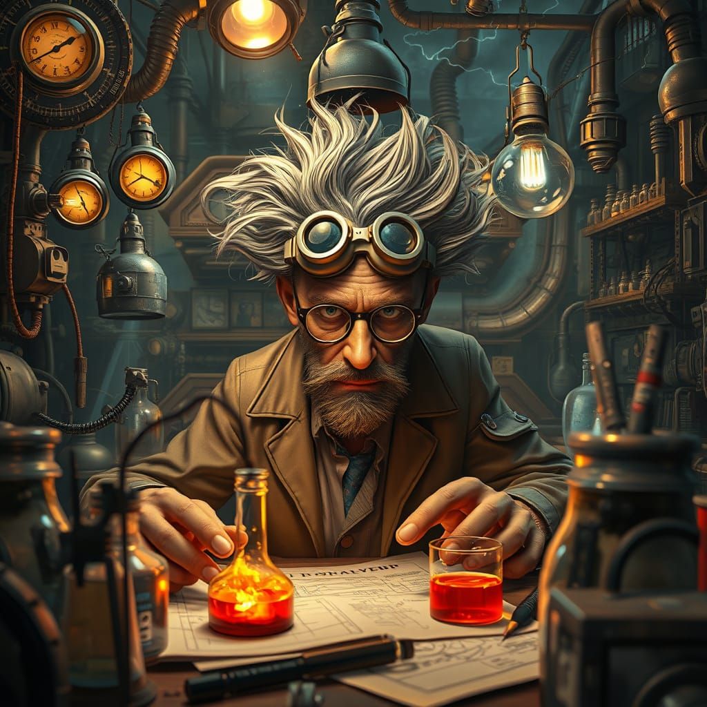 Mad Inventors at Work.