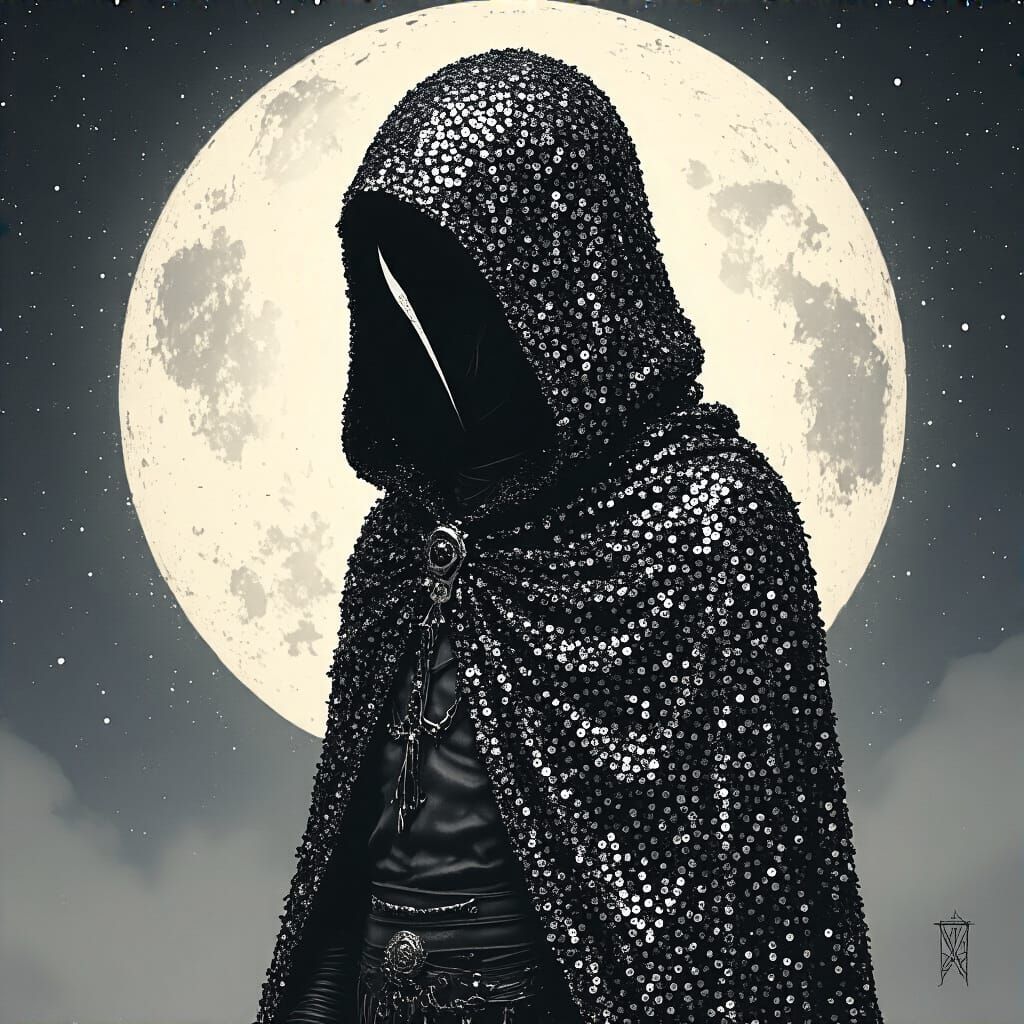 Grimdark in Sequins: A Striking AI Image
