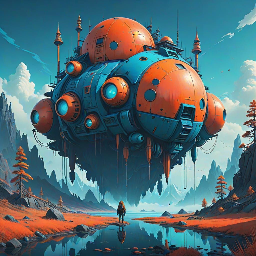 Mystical Nirvana Realm in Exquisite Matte Painting Style