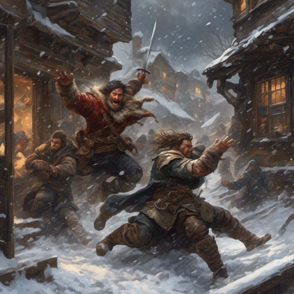 Drunken Fighter Ejected From Tavern Window