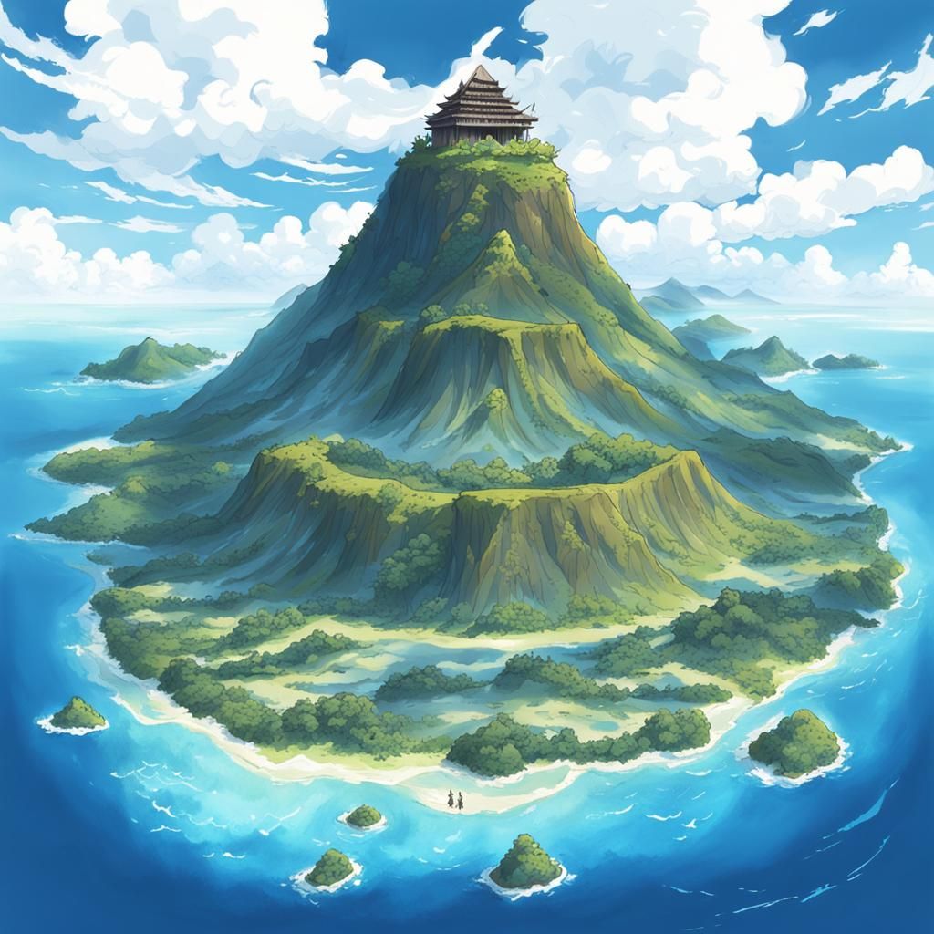 Micronesia Personified as Anime Character