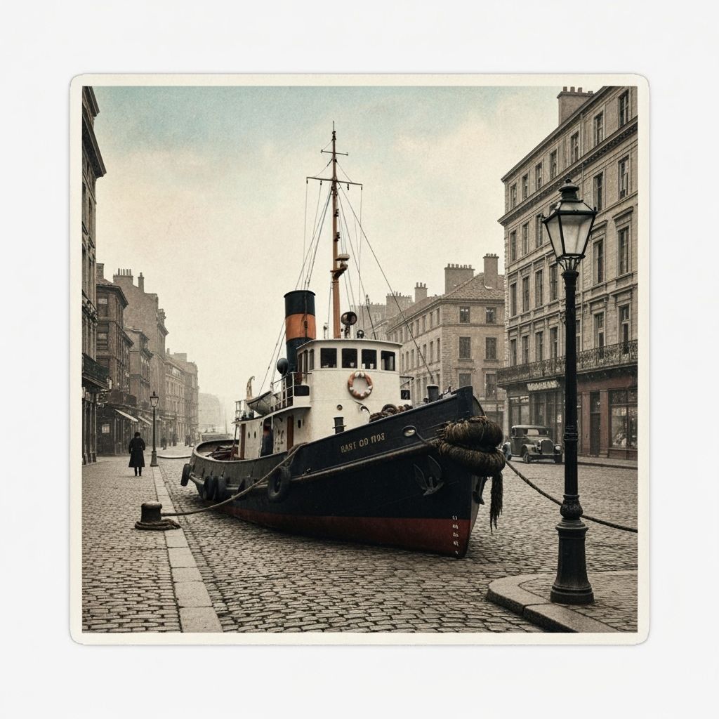 Vintage Knife Grinder in Sepia Tone Photo