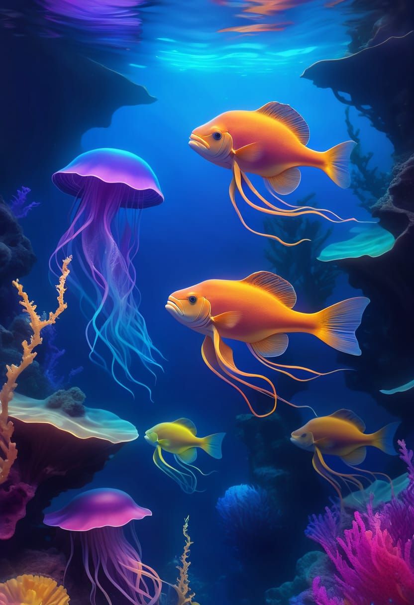 Dramatic Portrait in Hyperrealistic Splash Art Style