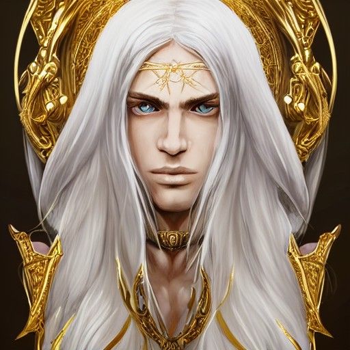 Graceful Lord with Golden Circlet: Character Study