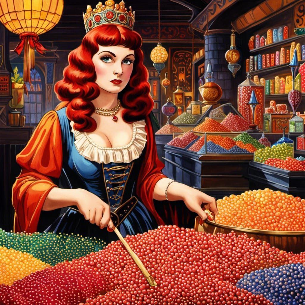 Medieval Candy Store