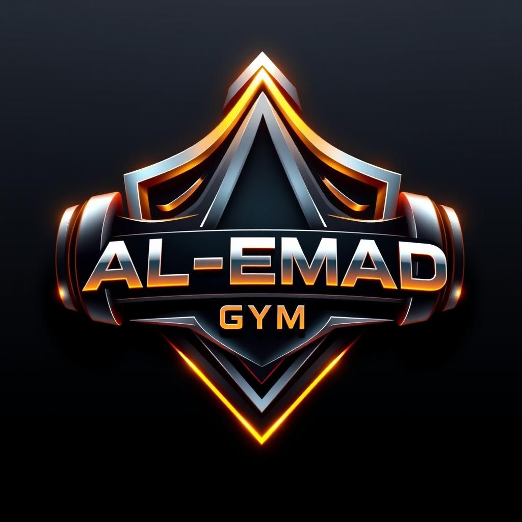AL-EMAD GYM logo